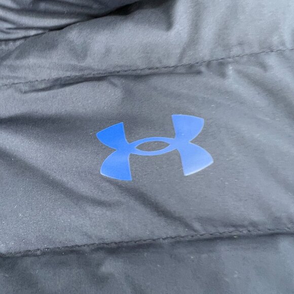 Under Armour Boys' Pronto Lightweight Puffer Jacket Midnight Navy Size 2T NWT - Picture 5 of 9